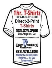 1 Hr. T-Shirts