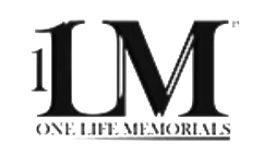 1 Life Memorials Logo for Promo Codes