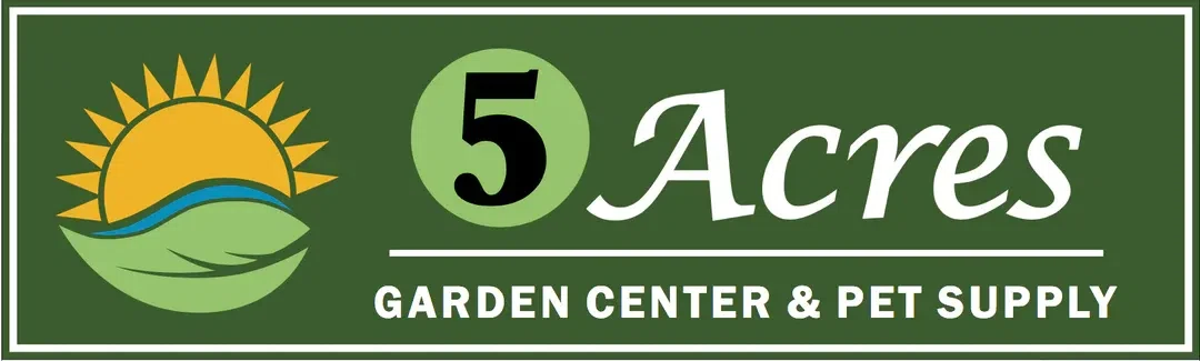 5 Acres Garden Center & Pet Supply Logo for Exclusive Deals