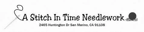 A Stitch In Time Needlework Logo for Exclusive Deals