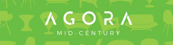 Agora Midcentury Logo for Special Discounts