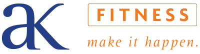 AK Fitness Studio Logo for Promo Codes