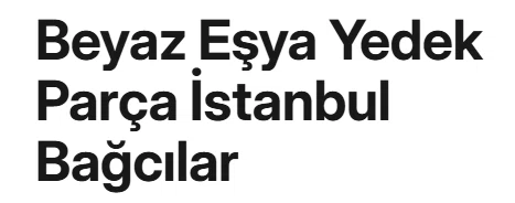 Alanya Yedek Parça 