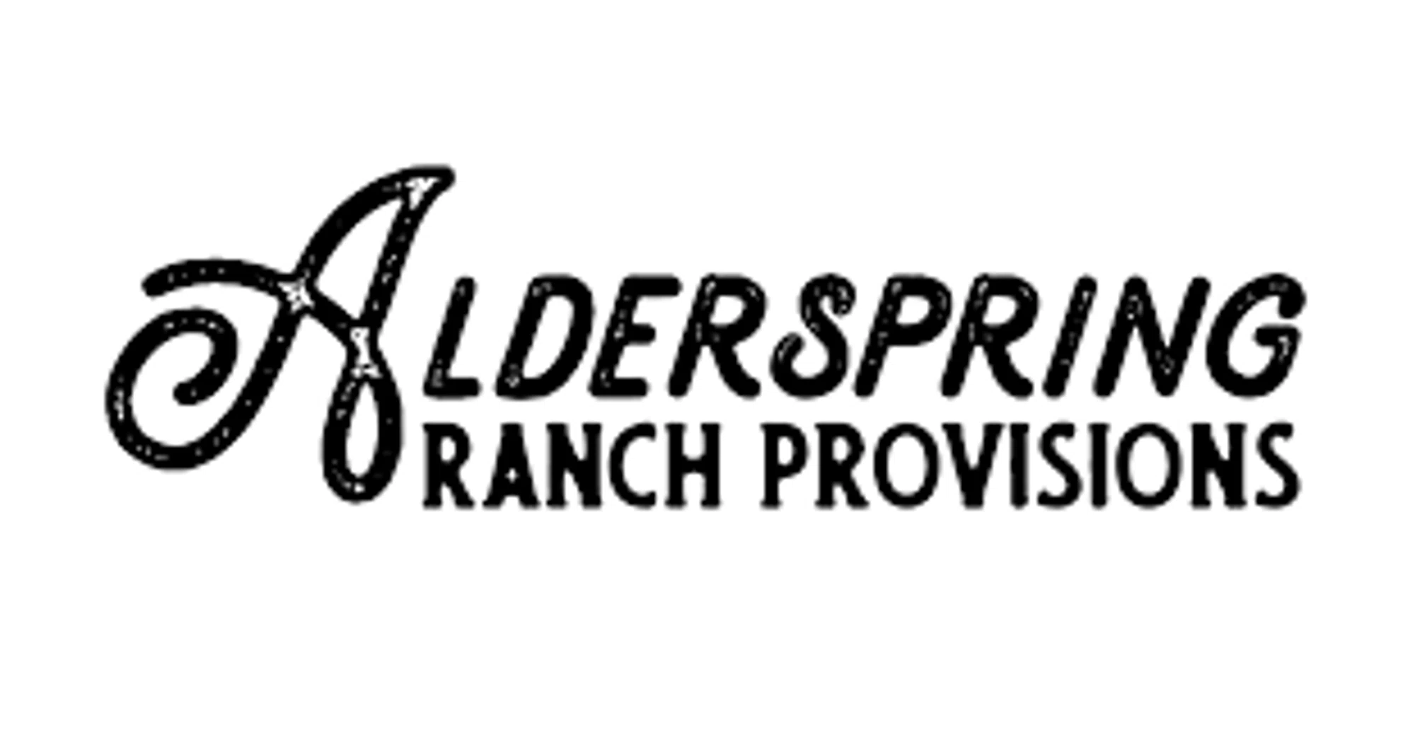 Alderspring Ranch Provisions