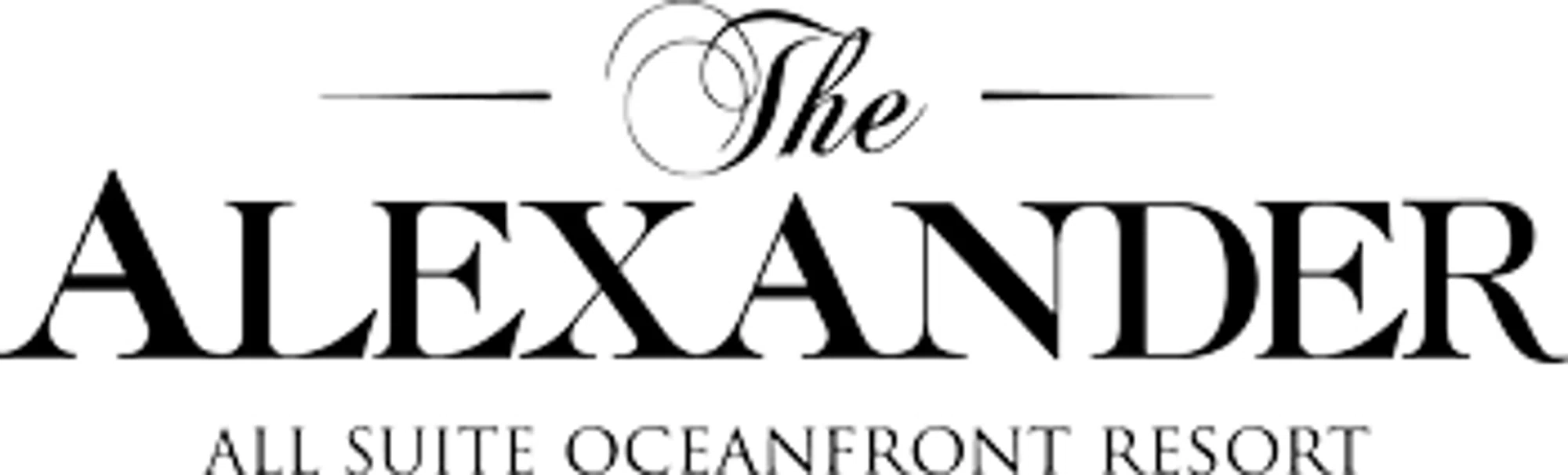 The Alexander Hotel Logo for Special Discounts