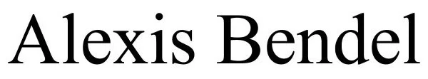 Alexis Bendel