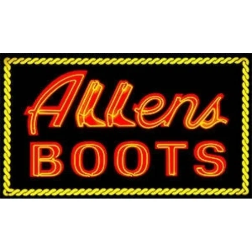 Allens Boots Promo Codes