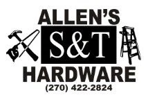 Allens S & T Hardware Logo for Exclusive Deals