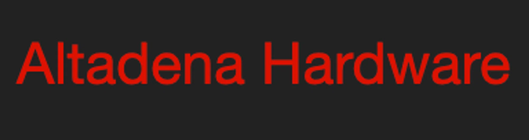 Altadena Hardware
