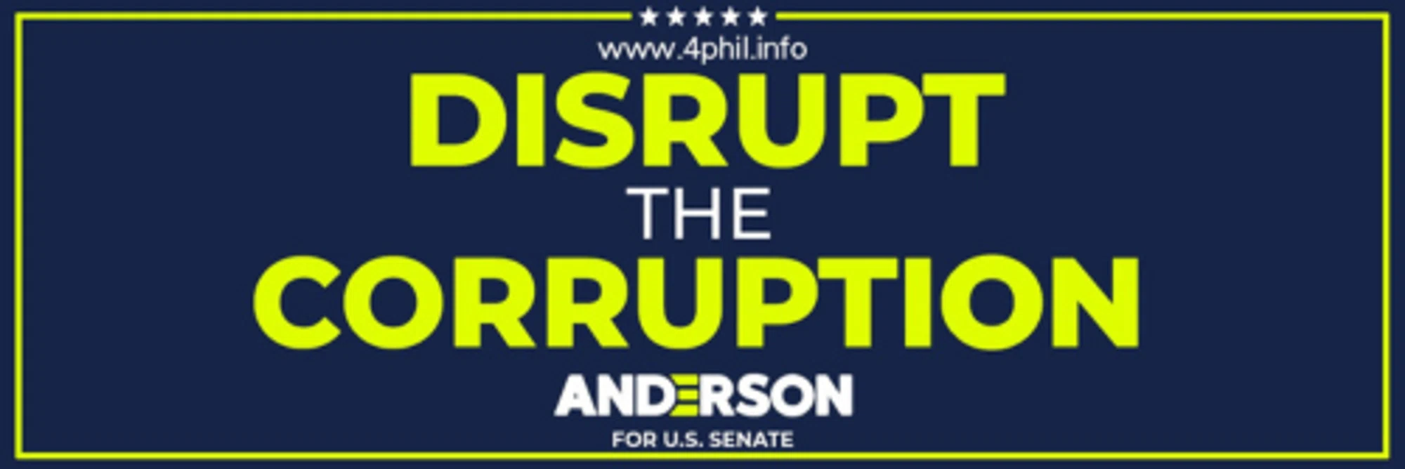 Phil Anderson for US Senate