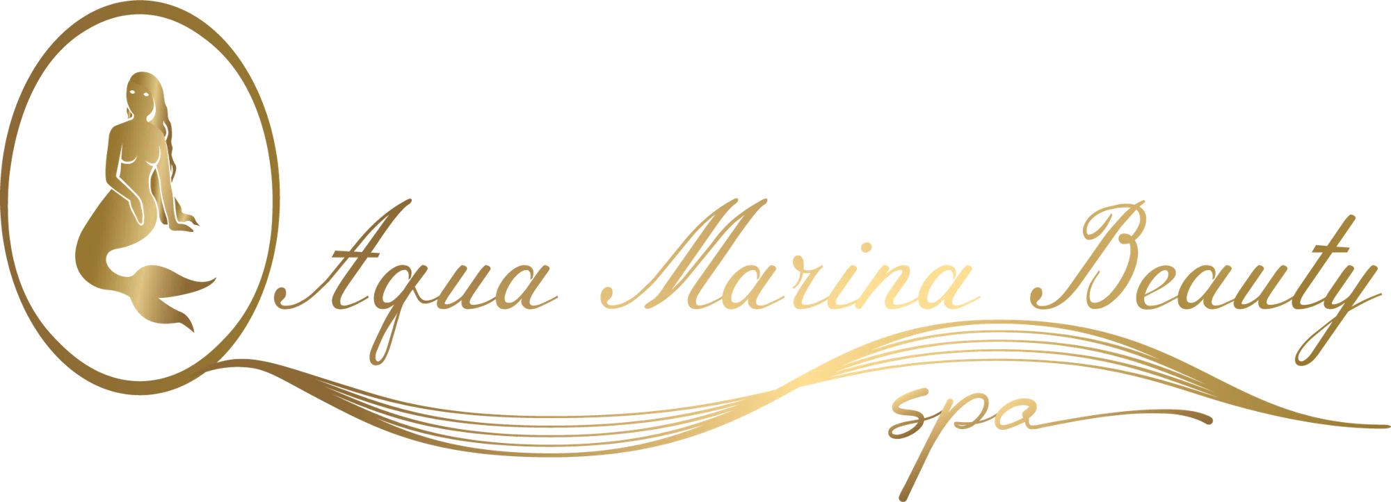 Aqua Marina Beauty Spa Logo for Special Discounts