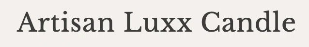 Artisan Luxx Candle