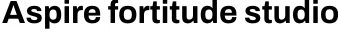 Aspire Fortitude Studio Promo Codes