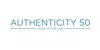 Authenticity 50 logo