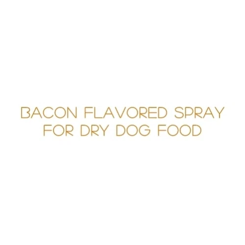 Bacon Spray Dog Food Toppers