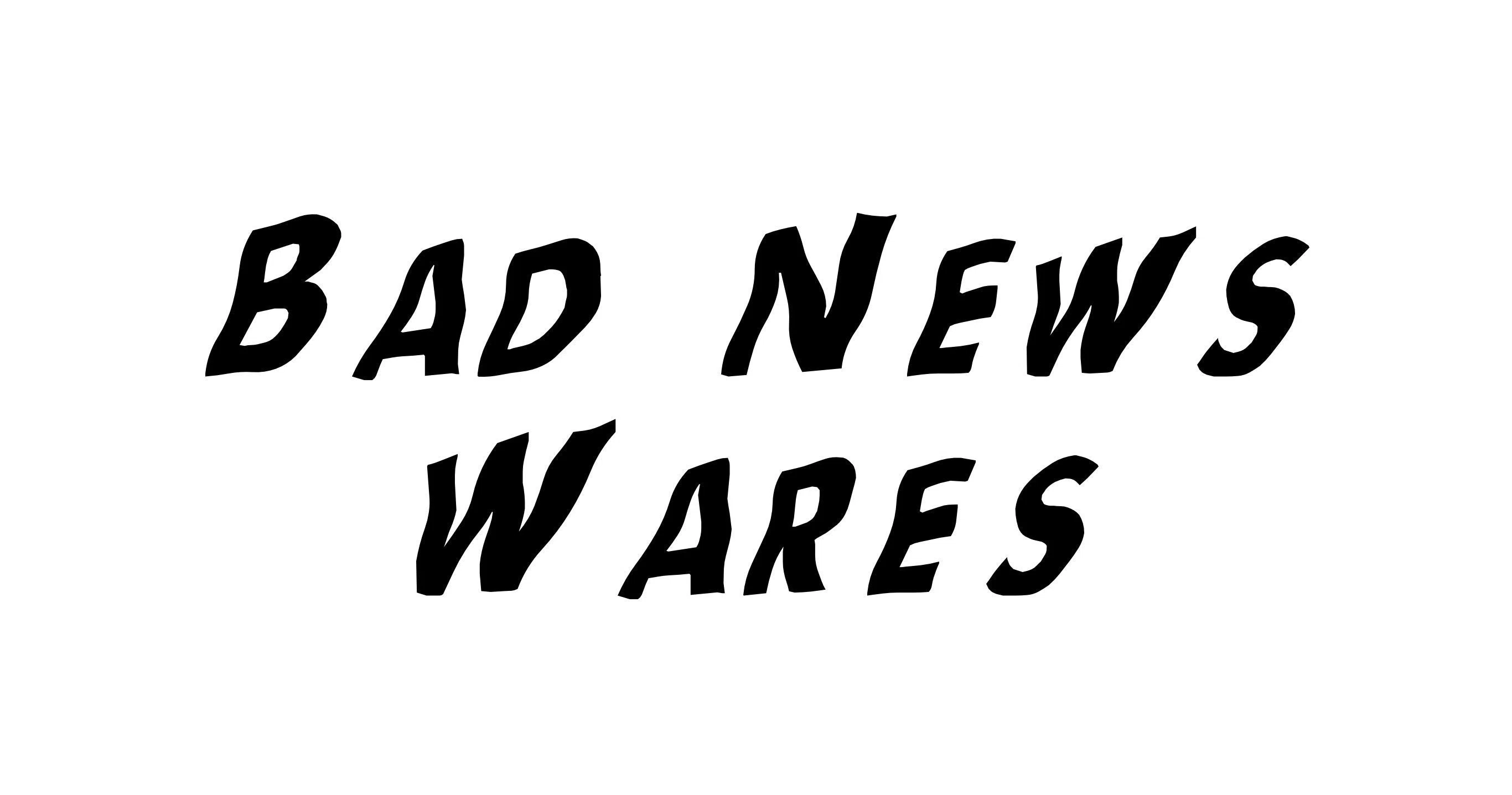 Bad News Wares Logo for Discount Codes