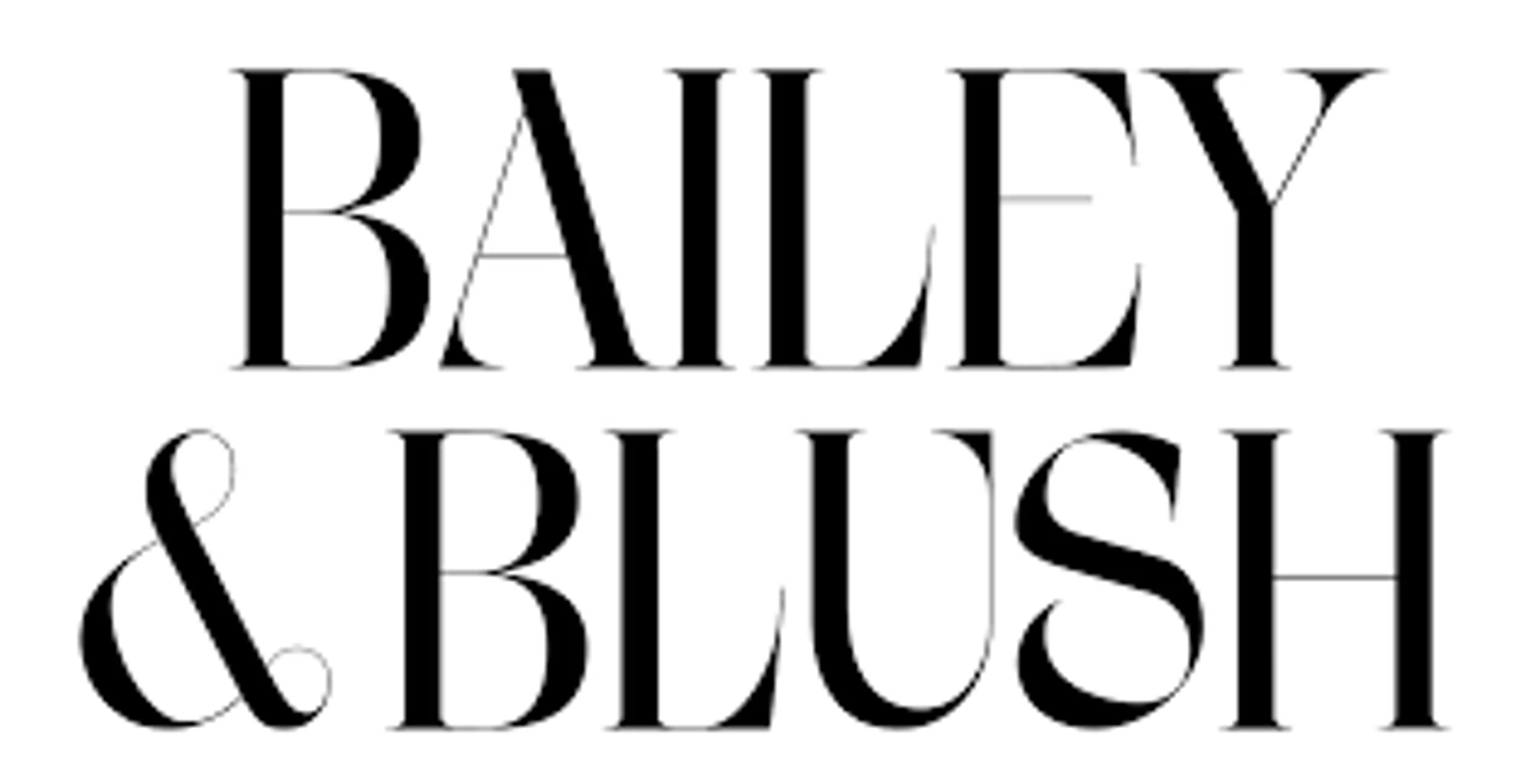 Bailey & Blush Boutique Logo for Discount Codes
