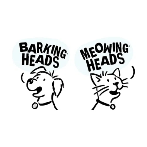 Barkings Heads & Meowing Heads logo