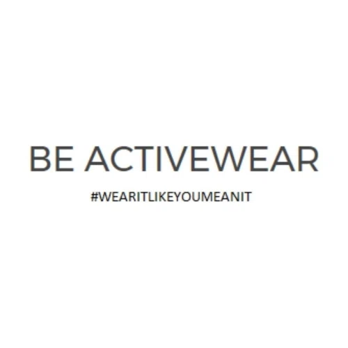 Be Activewear Promo Codes
