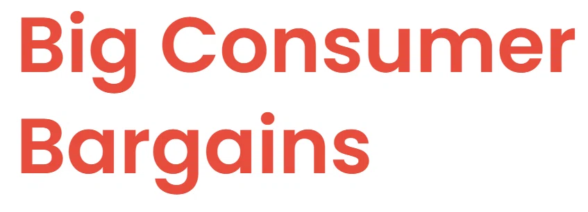 Big Consumer Bargains