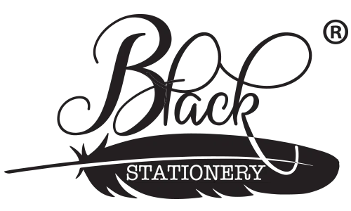 Black Stationery