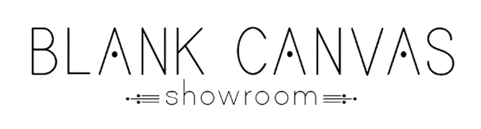 Blank Canvas Showroom Logo for Special Discounts