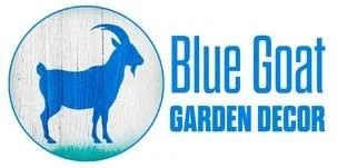 Blue Goat Garden Decor