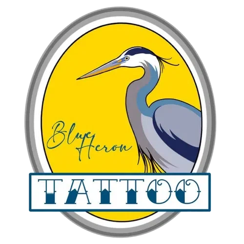 Blue Heron Tattoo