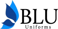 Blu Uniforms Logo for Special Discounts