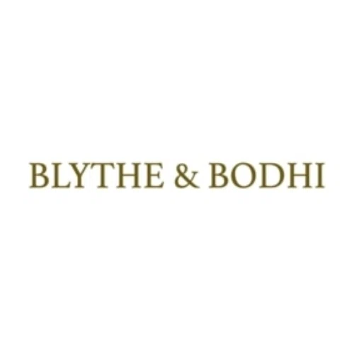Blythe and Bodhi Logo for Promo Codes
