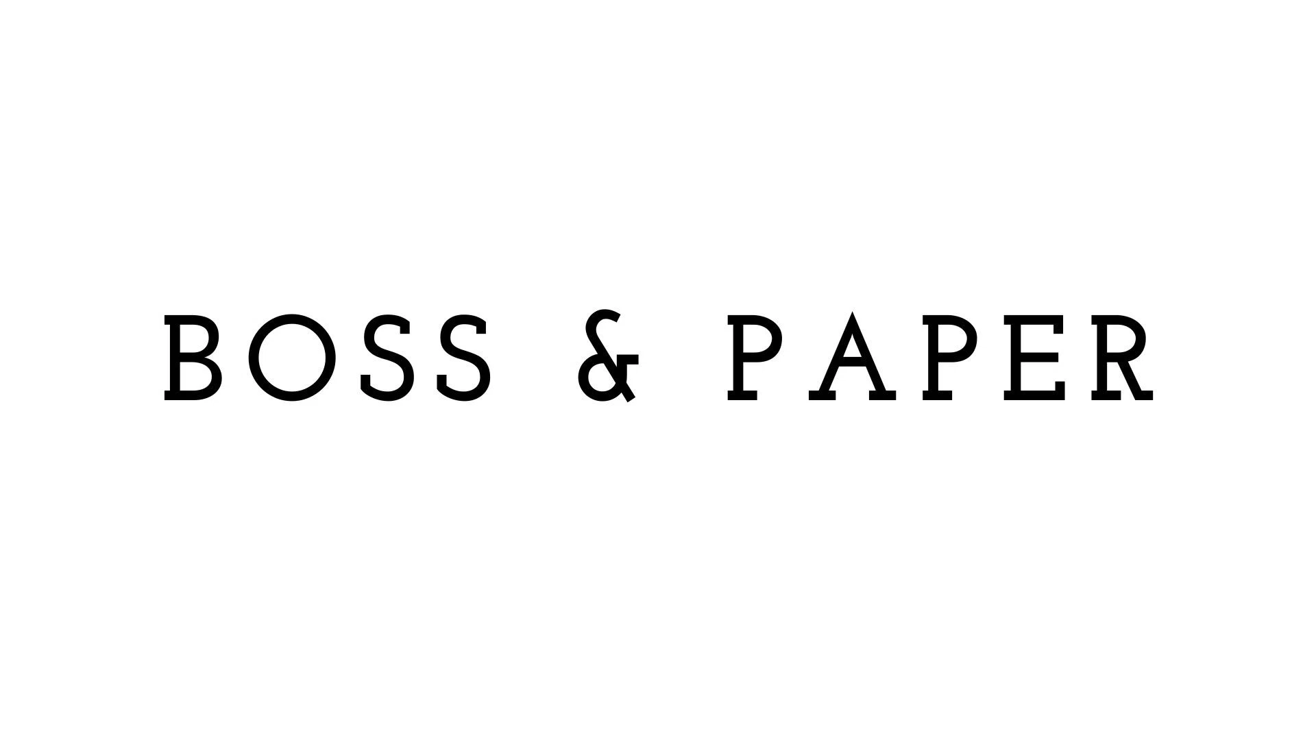 Boss & Paper