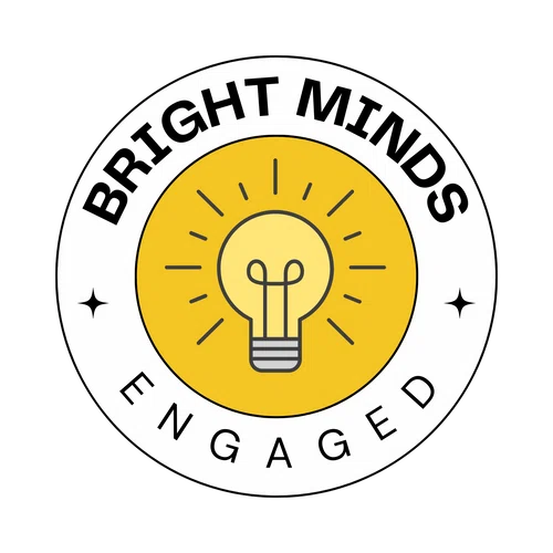 Bright Minds Engaged Logo for Discount Codes
