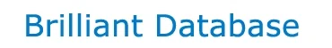 Brilliant Database