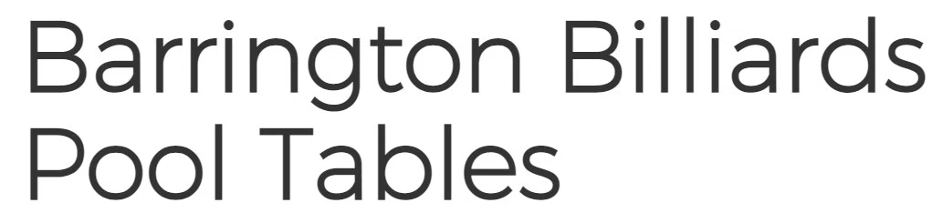 Barrington Billiards Pool Tables
