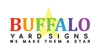 Buffalo Yard Signs