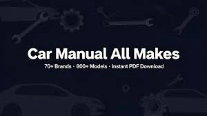 Car Manual All Makes