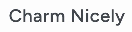 Charm Nicely