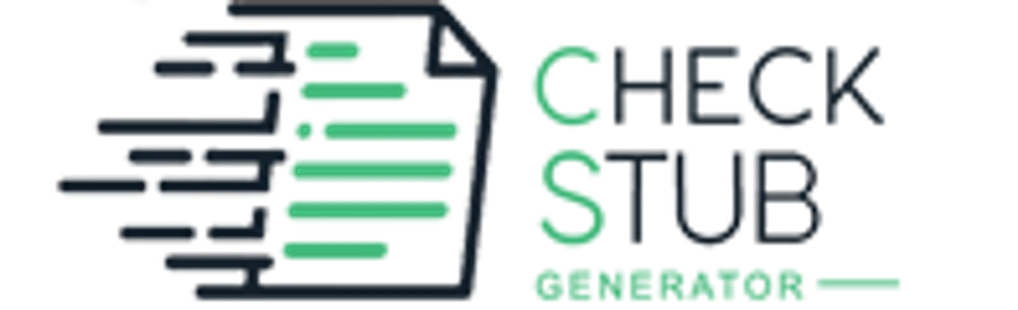 Check Stub Generator