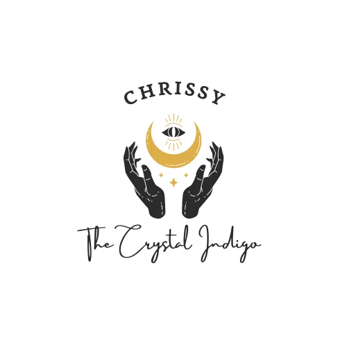 Chrissy the Crystal Indigo Logo for Special Discounts