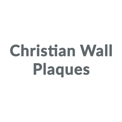 Christian Wall Plaques