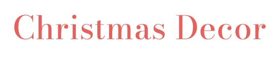 Christmas Decor CA