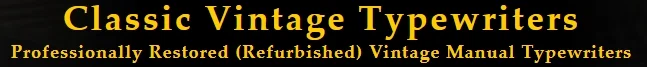 Classic Vintage Typewriters