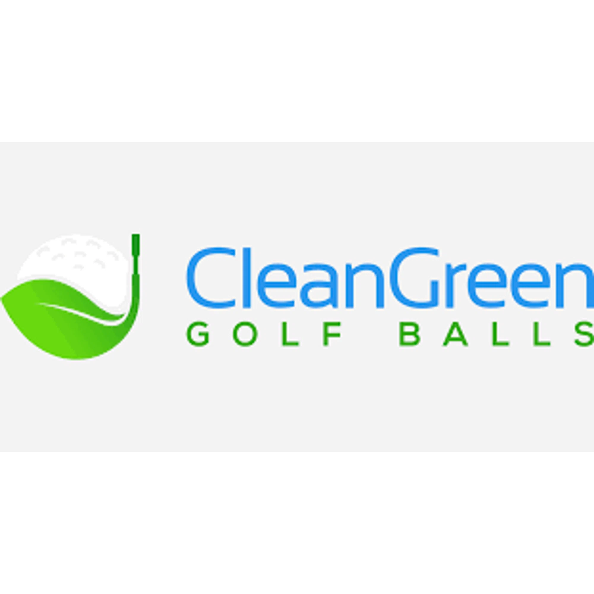 Clean Green Golf Balls