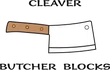 Cleaver Butcher Blocks