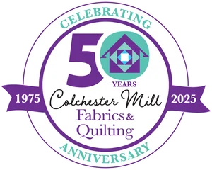 Colchester Mill Fabrics & Quilting Logo for Discount Codes