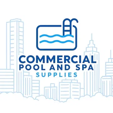 Commercial Pool and Spa Supplies Logo for Discount Codes