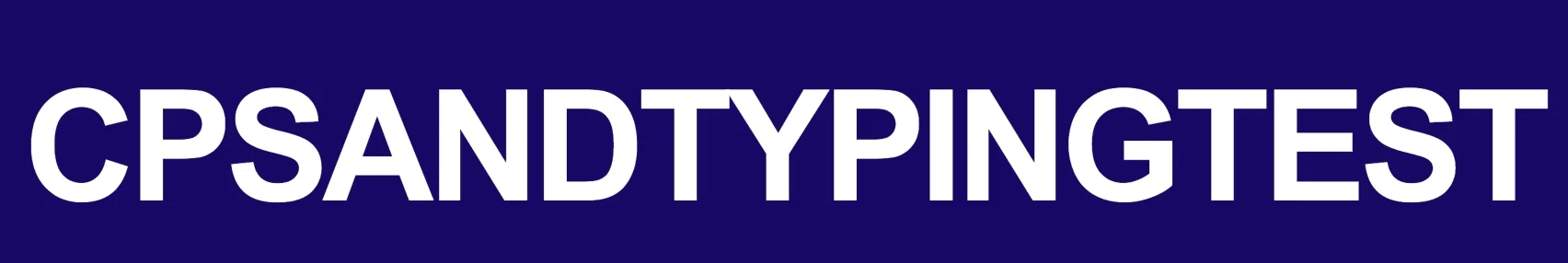 CPSANDTYPINGTEST