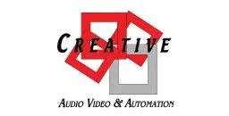Creative Audio Video and Automation Logo for Promo Codes