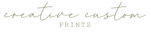 Creative Custom Prints