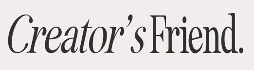 Creators Friend Logo for Discount Codes